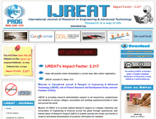 Tablet Screenshot of ijreat.org
